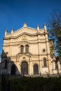 Synagogue in the Kazimierz District of Kracow formerly the Jewish Area of the city in Poland.